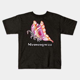 Memengwaa (Butterfly) Lesbian Pride Kids T-Shirt